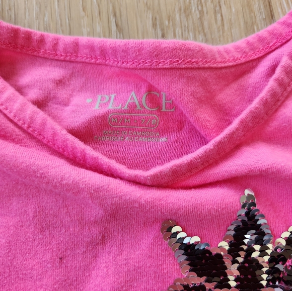 THE CHILDREN'S PLACE | Flip sequins top - Picture 3 of 4